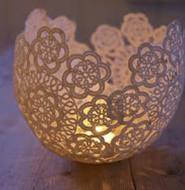 Cómo hacer un portavelas vintage - muy original