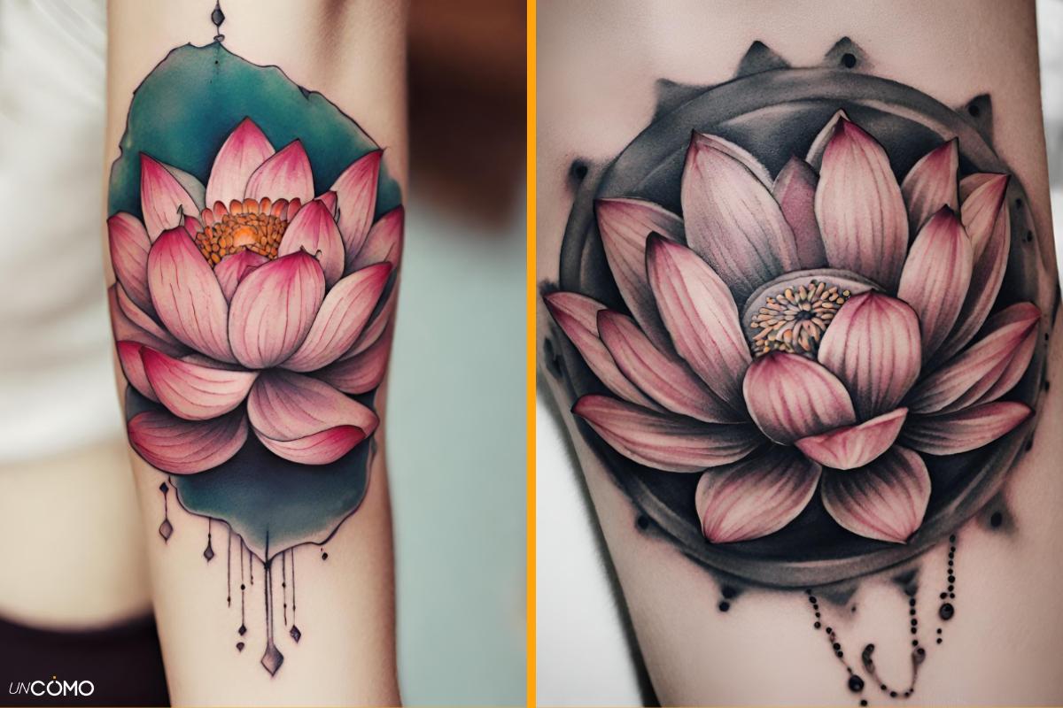Significado de los tatuajes de la flor de loto