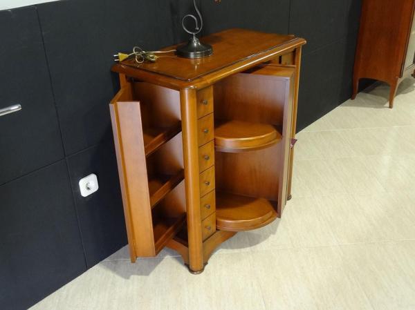 Tipos de muebles zapateros - ideas increíbles - Zapateros giratorios 