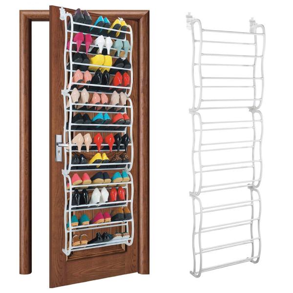 Tipos de muebles zapateros - ideas increíbles - Zapateros para los interiores de armario o sobre las puertas 