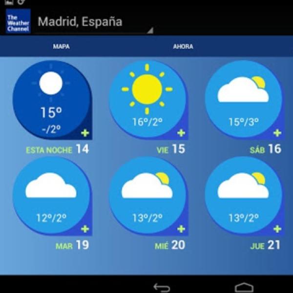 Ver el clima best sale
