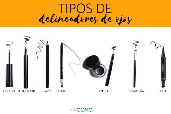 Cuáles son los tipos de delineadores