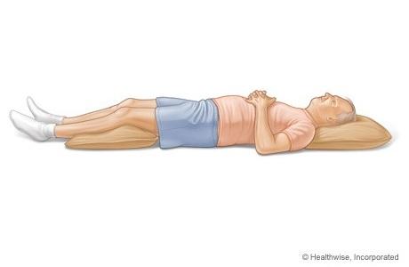 Cómo dormir con lumbago - Paso 4