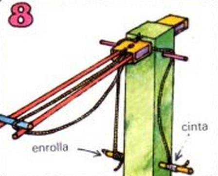 Cómo hacer una grúa casera con gancho acoplable - Paso 8