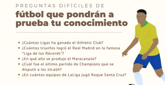 Preguntas difíciles de fútbol que pondrán a prueba tu conocimiento