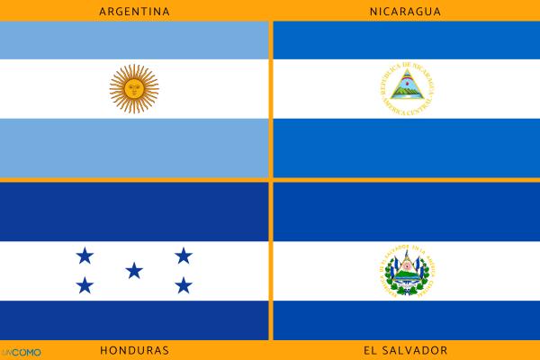 Banderas muy parecidas y cómo diferenciarlas - Banderas albicelestes