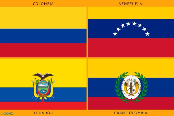 Banderas muy parecidas y cómo diferenciarlas - La Gran Colombia