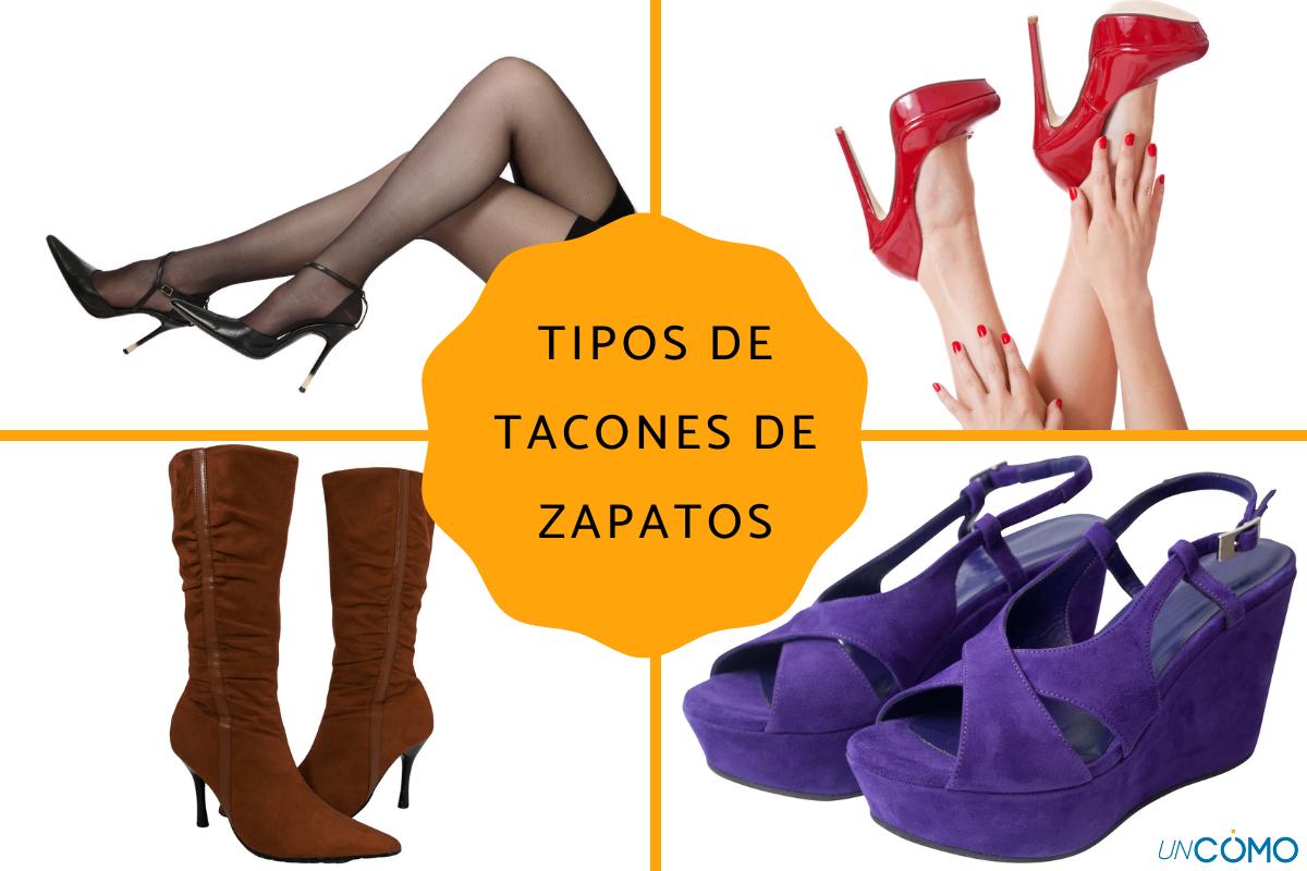Tipos de tacones de zapatos