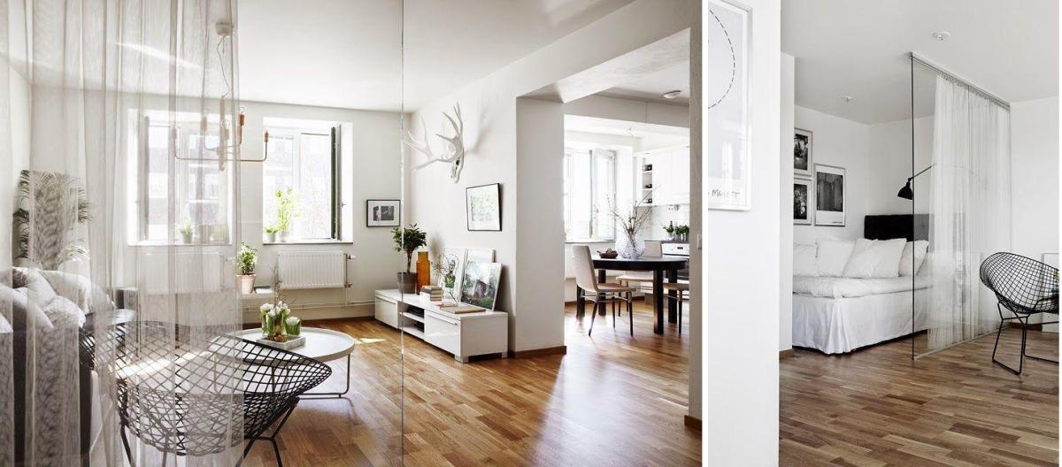 Ideas para crear dos ambientes en un dormitorio