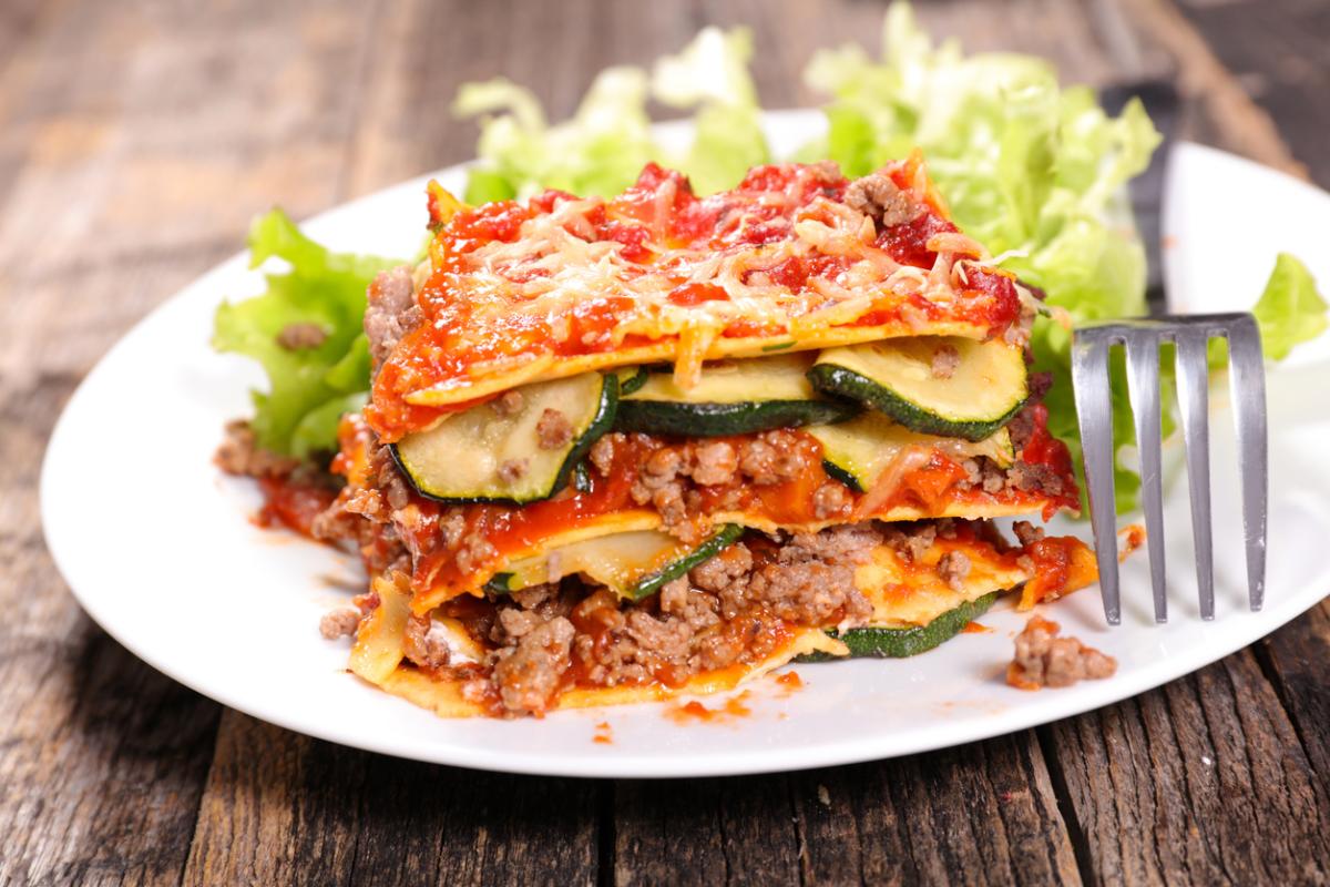 Cómo hacer lasaña de calabacín y atún