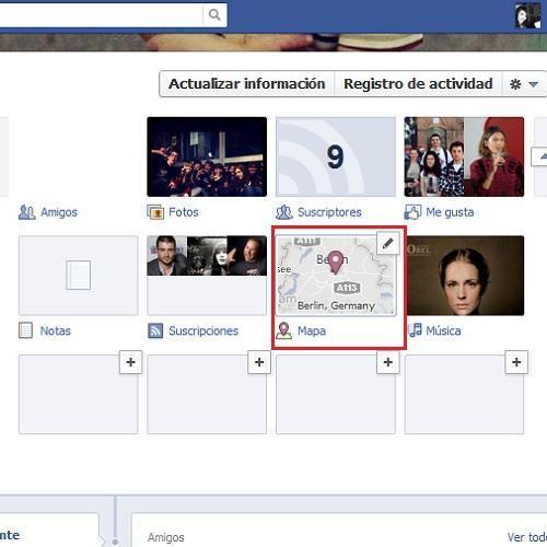 Cómo añadir fotografías a mi mapa de Facebook - Paso 1