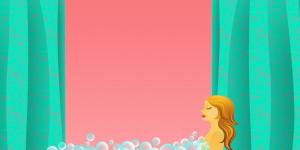 Cómo decorar la cortina de la ducha