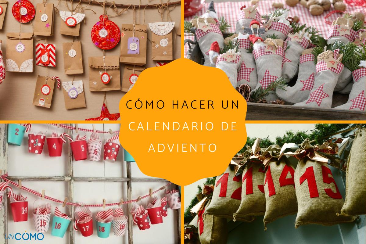 Cómo hacer un calendario de Adviento