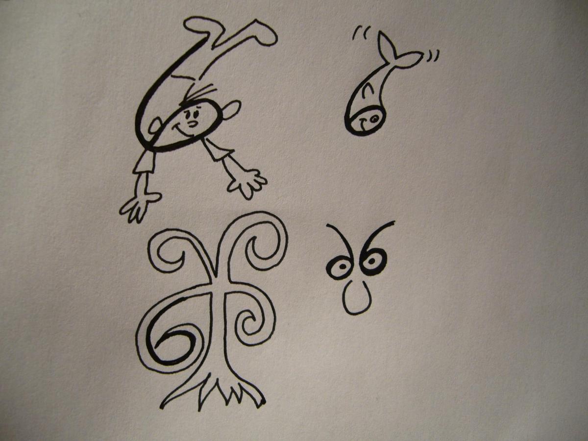 Cómo dibujar el número 6 de forma original