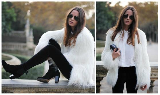 Cómo combinar un abrigo de pelo - Paso 4