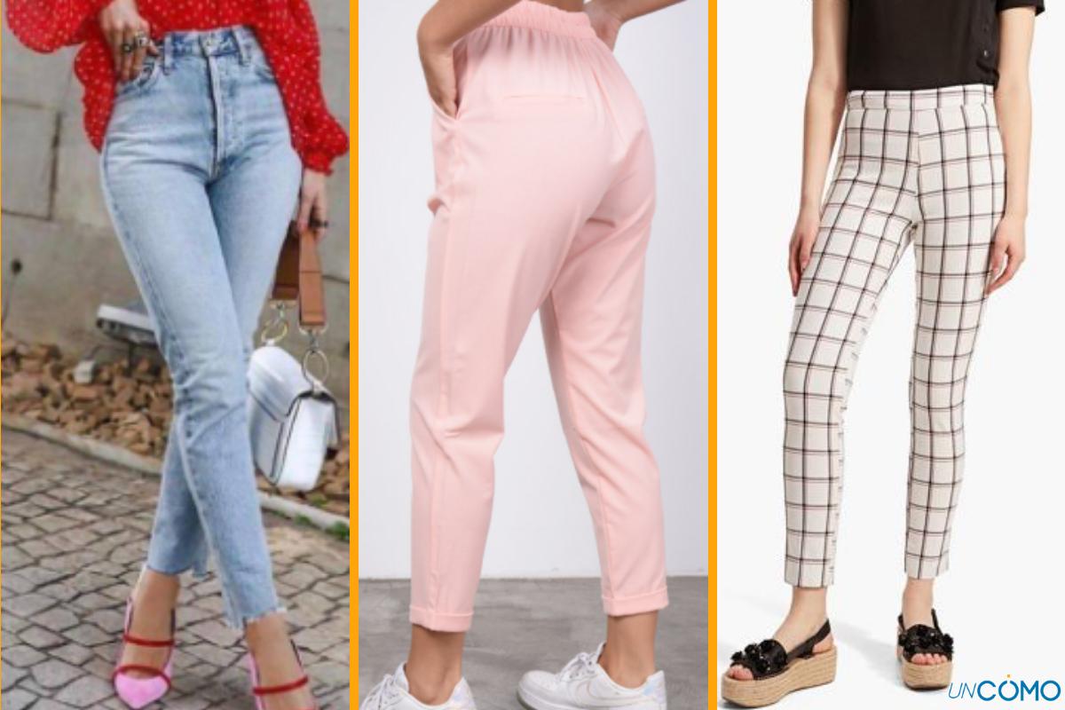 Cómo combinar los pantalones cigarette