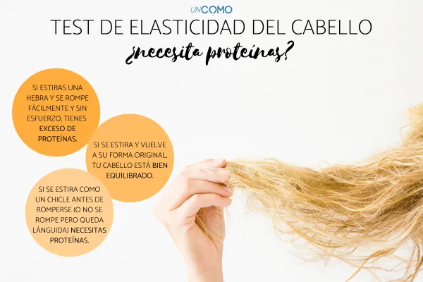 elasticidad del cabello