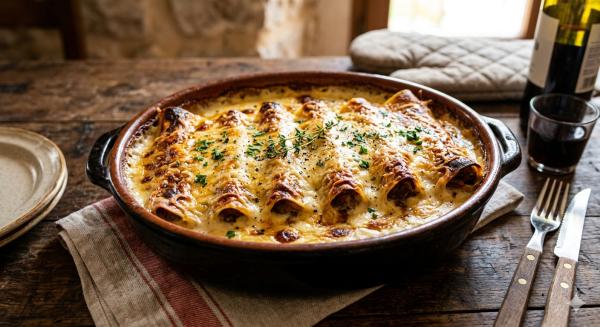 Cómo hacer canelones de carrillera: receta deliciosa - Paso 10