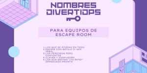 150 Nombres para equipos de escape room originales y divertidos