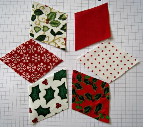 Cómo hacer manualidades recicladas para Navidad - Patchwork para textiles
