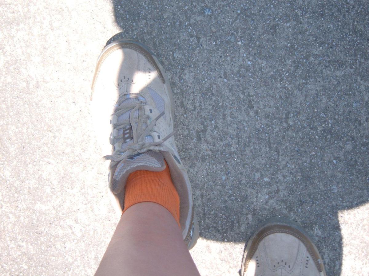 Cuidado de los pies al hacer una caminata