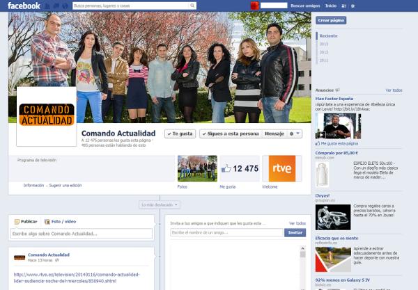 Cómo contactar con Comando Actualidad - Paso 3