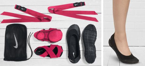 Coleccion de calzado Nike Studio Wrap para hacer yoga pilates o baile