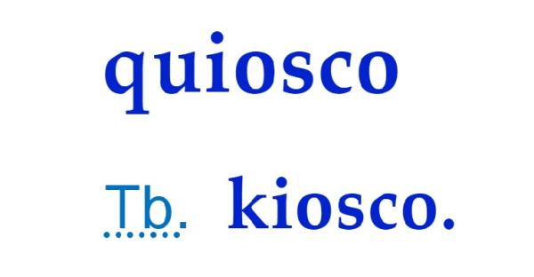 Cómo se escribe kiosco o quiosco - descubre la forma correcta - Quiosco - preferible en español 