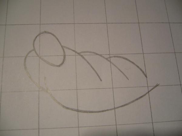 Cómo dibujar la cara de Pluto - Paso 3