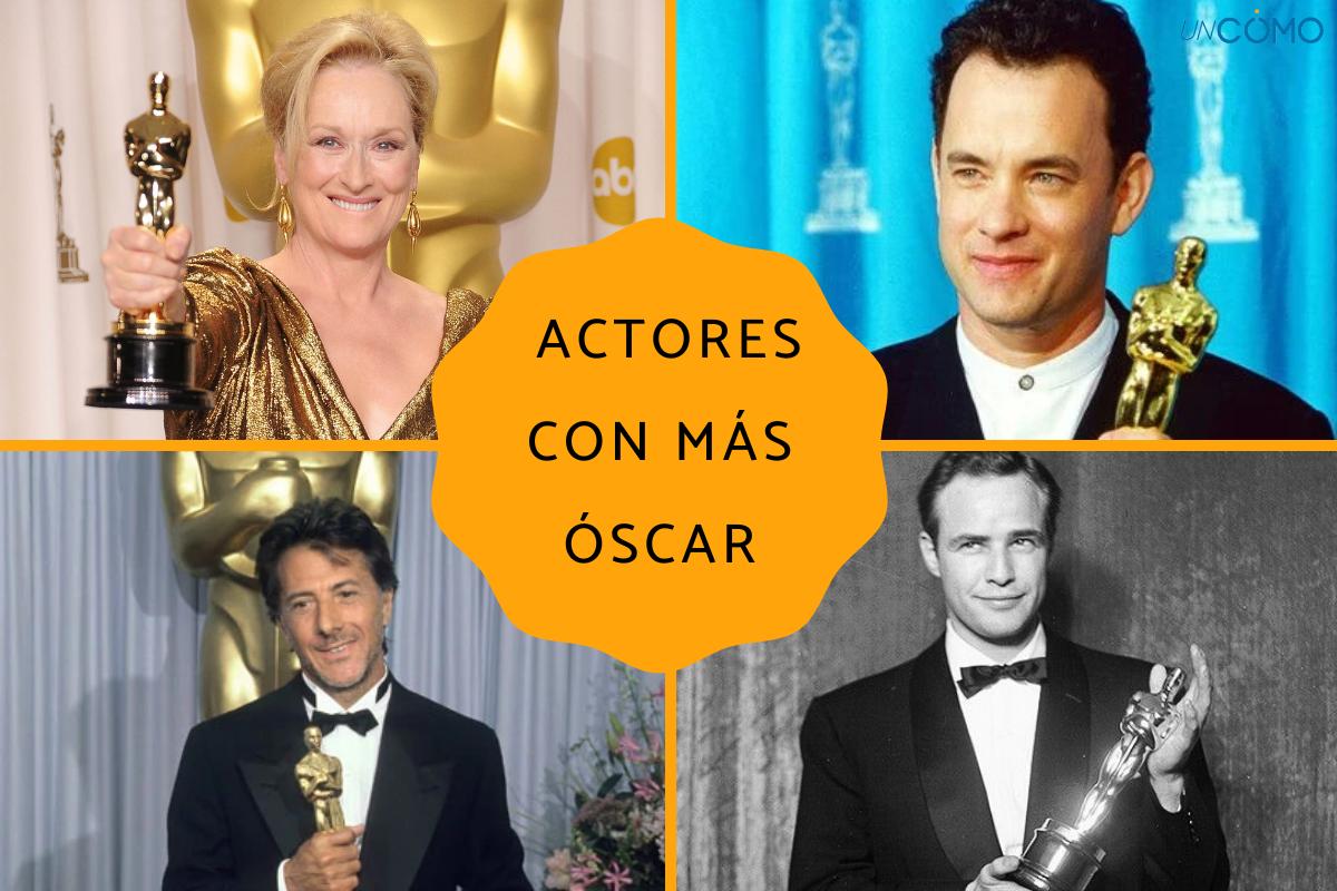 Cuáles son los actores con más Óscar