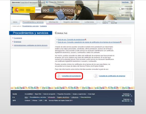 Cómo saber el tiempo de paro que tengo - Paso 3