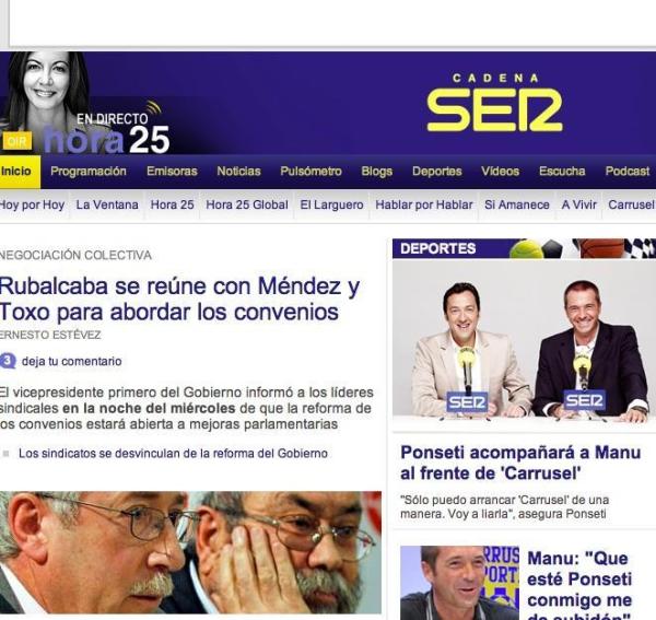 Cómo escuchar la SER por internet