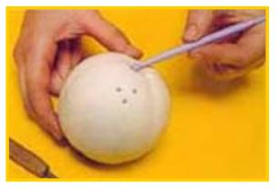 Cómo hacer un saleros y pimenteros originales - Paso 2