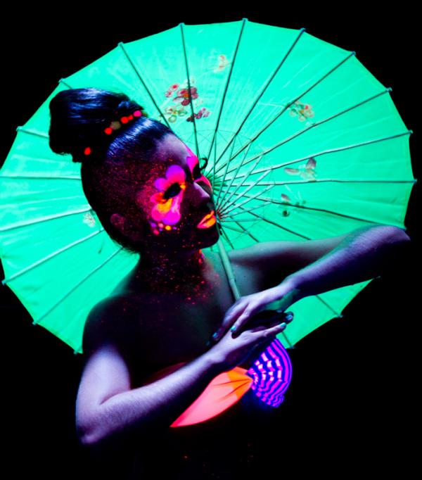 Cómo hacer una fiesta flúor - Maquillaje flúor