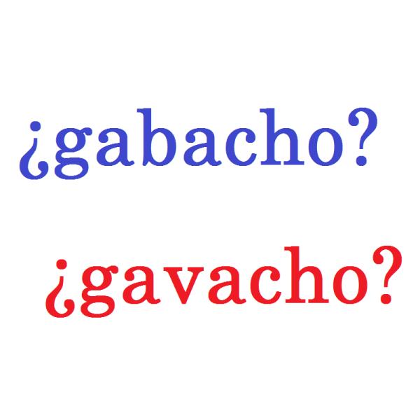 Cómo se escribe gabacho o gavacho
