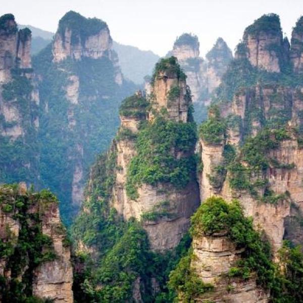 Las montañas de Tianzi en China son 'Pandora' de la película 'Avatar'