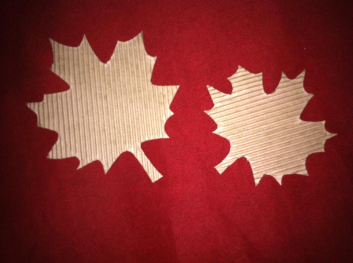 Cómo hacer hojas de otoño para decorar