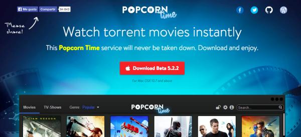 Cómo instalar Popcorn Time - Popcorn Time para Mac