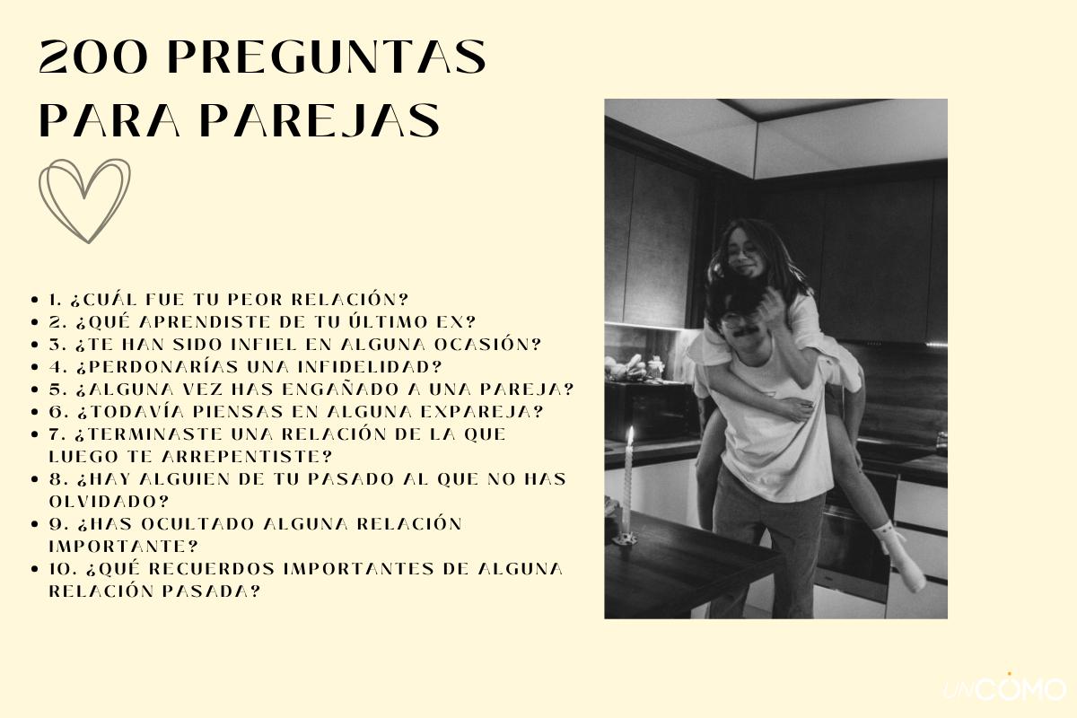 200 preguntas incómodas para parejas que sacarán toda la verdad