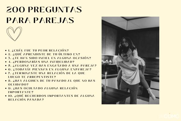 200 preguntas incómodas para parejas que sacarán toda la verdad
