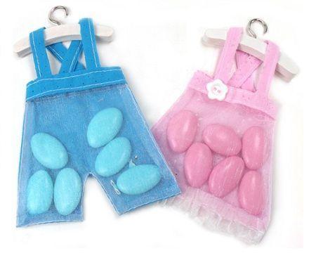 Ideas para obsequiar recuerdos de bautizo - Recuerdo de bautizo: dulces y velas