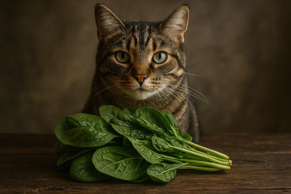 ¿Los gatos pueden comer espinacas? Conoce sus beneficios y cómo dárselas - ¿Los gatos pueden comer espinacas o no?