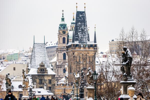 Dónde viajar en Europa en enero: los mejores destinos - Praga, República Checa