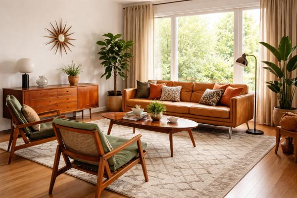 Estilo mid-century: qué es y cómo lograr esta decoración en tu hogar