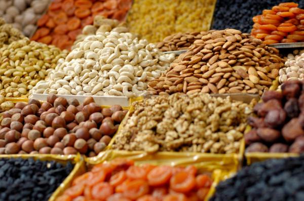 Los frutos secos más ricos en hierro - Frutos secos con mucho hierro