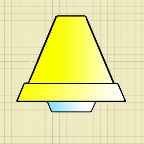 Cómo hacer una campana de origami