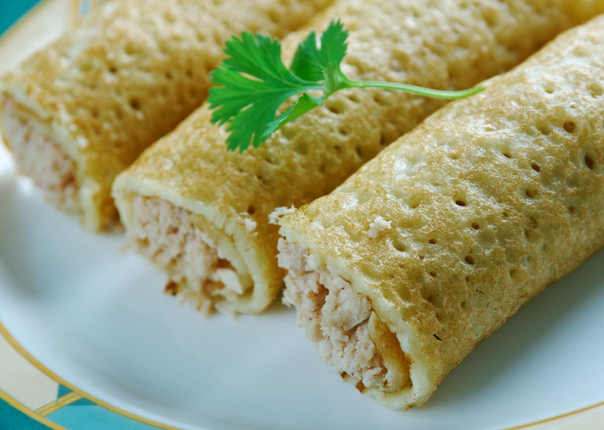 Cómo hacer un pionono de atún