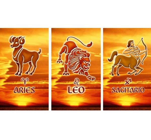 Cuáles son los signos del zodiaco de fuego