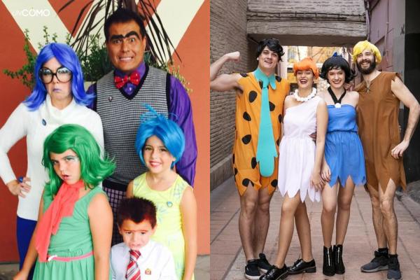 Disfraces para 5 personas: las mejores ideas originales y divertidas - Disfraz de "Los Picapiedra"