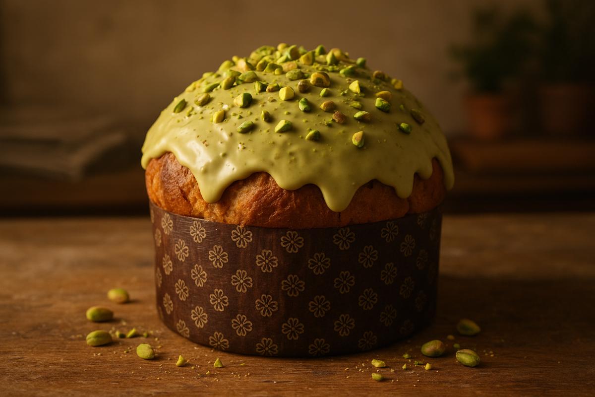 Cómo hacer panettone de pistacho: receta deliciosa